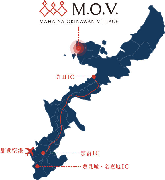 地図:沖縄本島